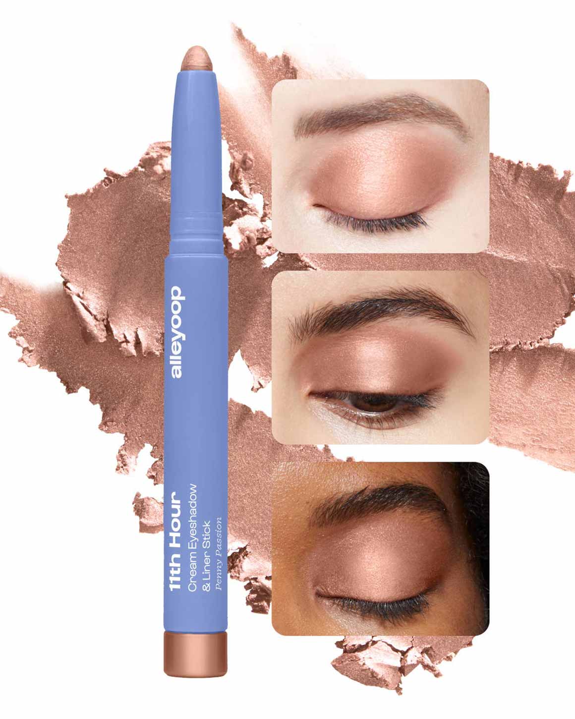 Alleyoop - 11th Hour Cream Eyeshadow & Liner Stick - Penny Passion