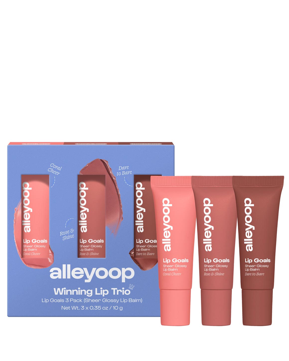 Alleyoop - Winning Lip Trio Holiday Gift Set