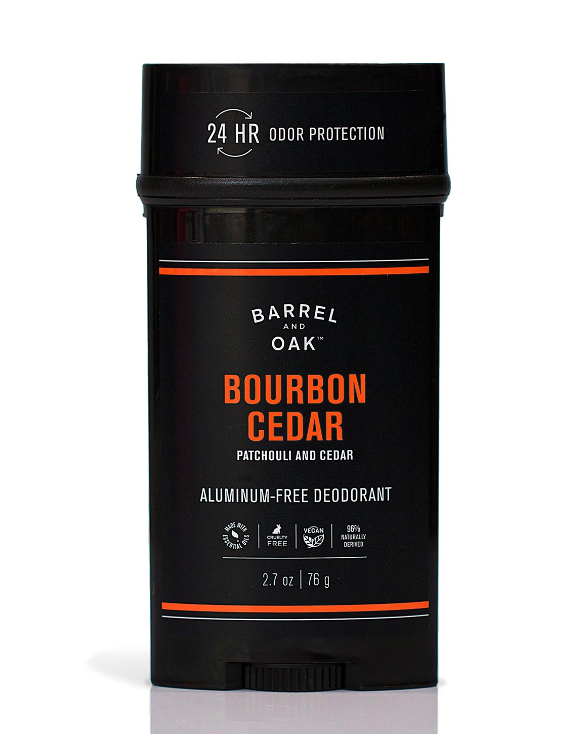 Barrel &amp; Oak - Desodorante sin aluminio Bourbon Cedar