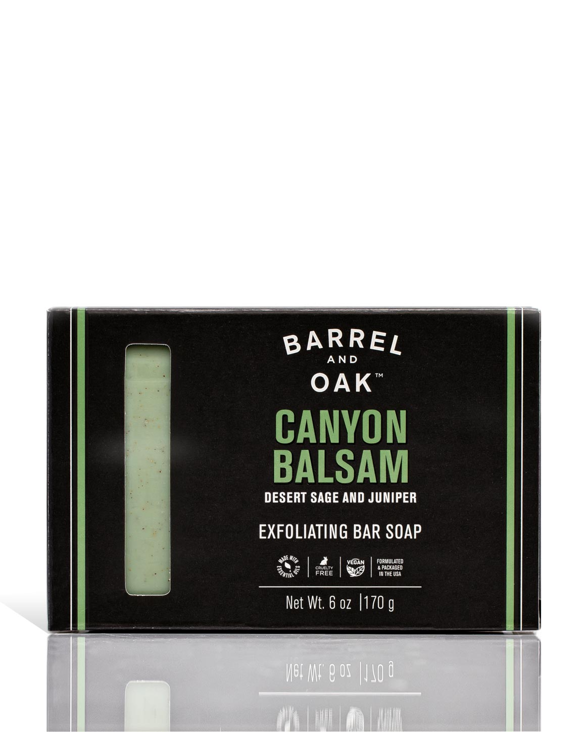 Barrel &amp; Oak - Jabón en barra exfoliante Canyon Balsam