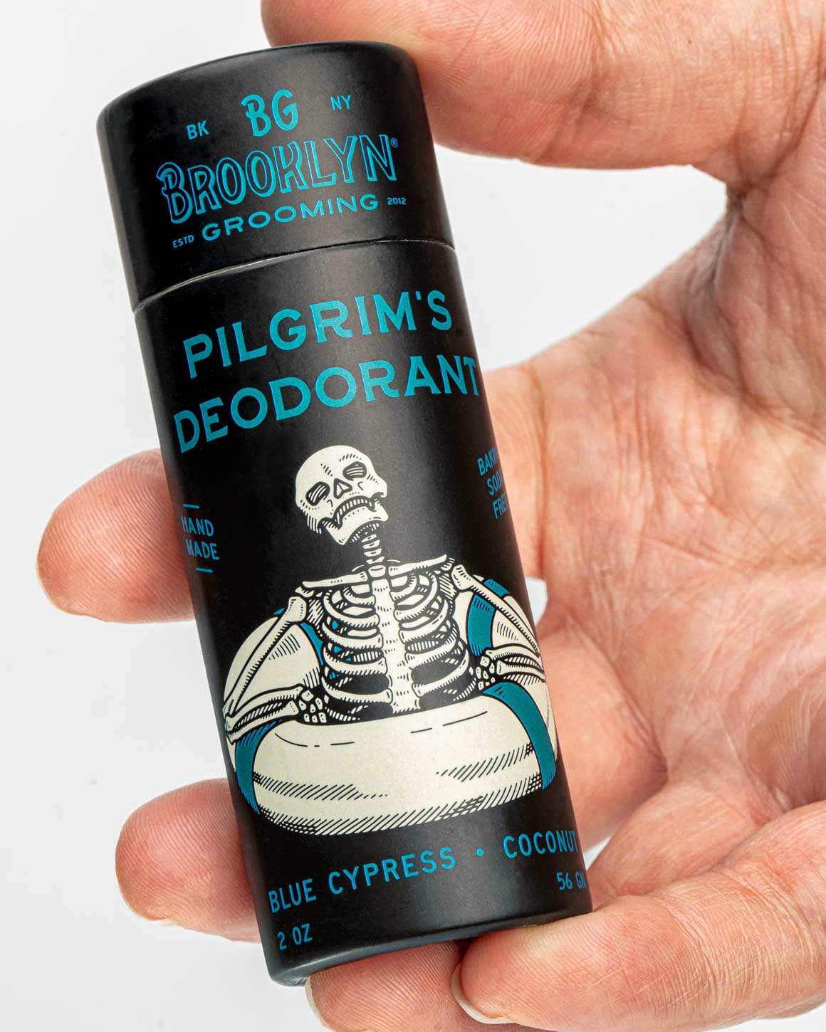 Brooklyn Grooming - Pilgrim's Blue Cyprus and Coconut Deodorant