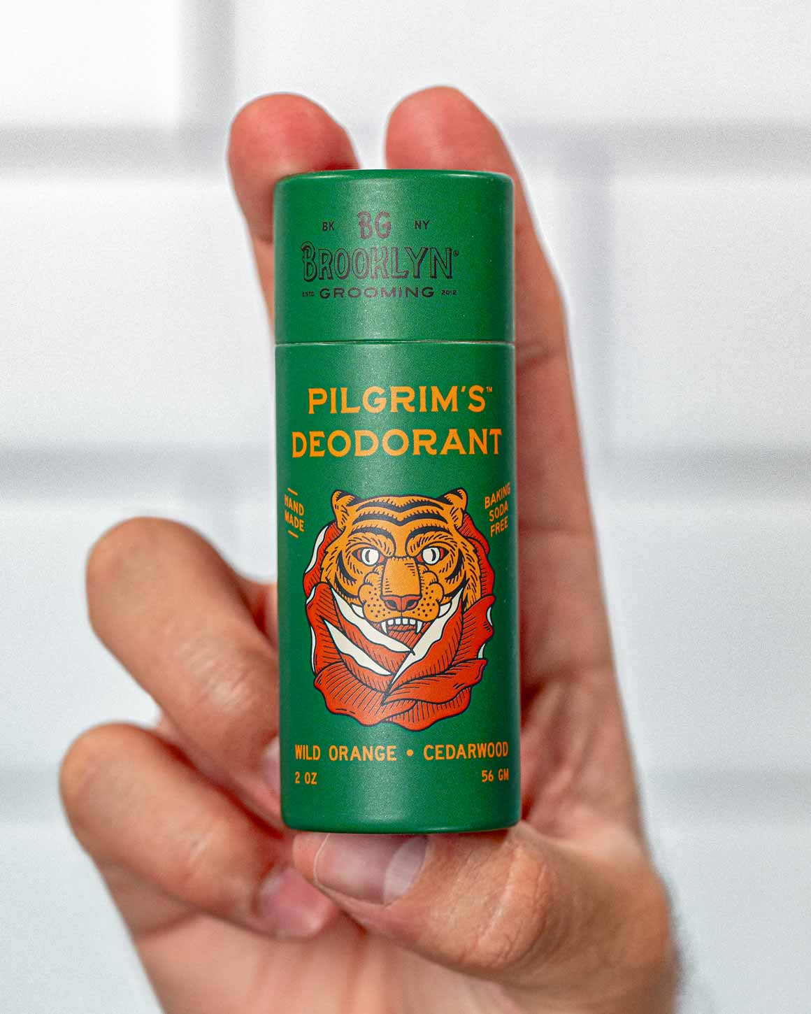 Brooklyn Grooming - Pilgrim's Wild Orange and Cedar Wood Deodorant