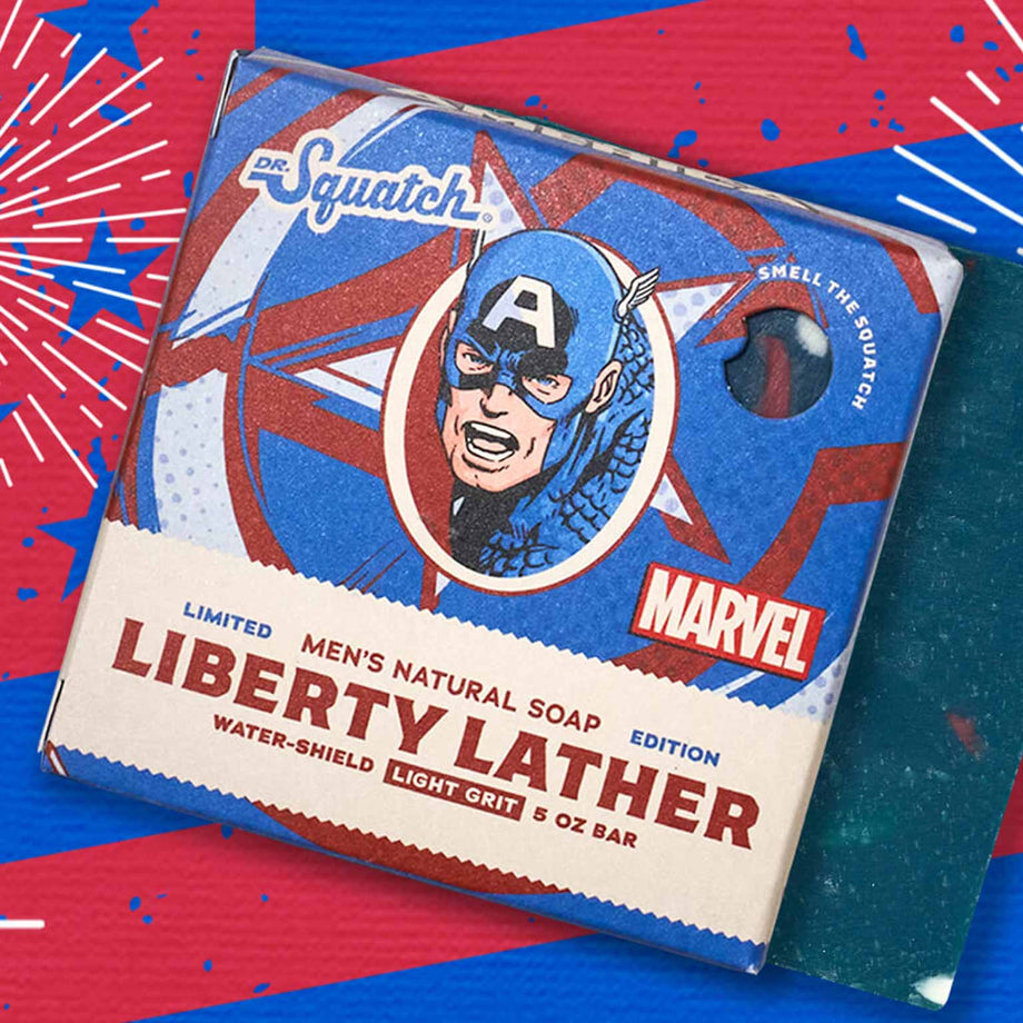 Dr. Squatch Avengers Liberty Lather, Divine Storm, Scrub Smash