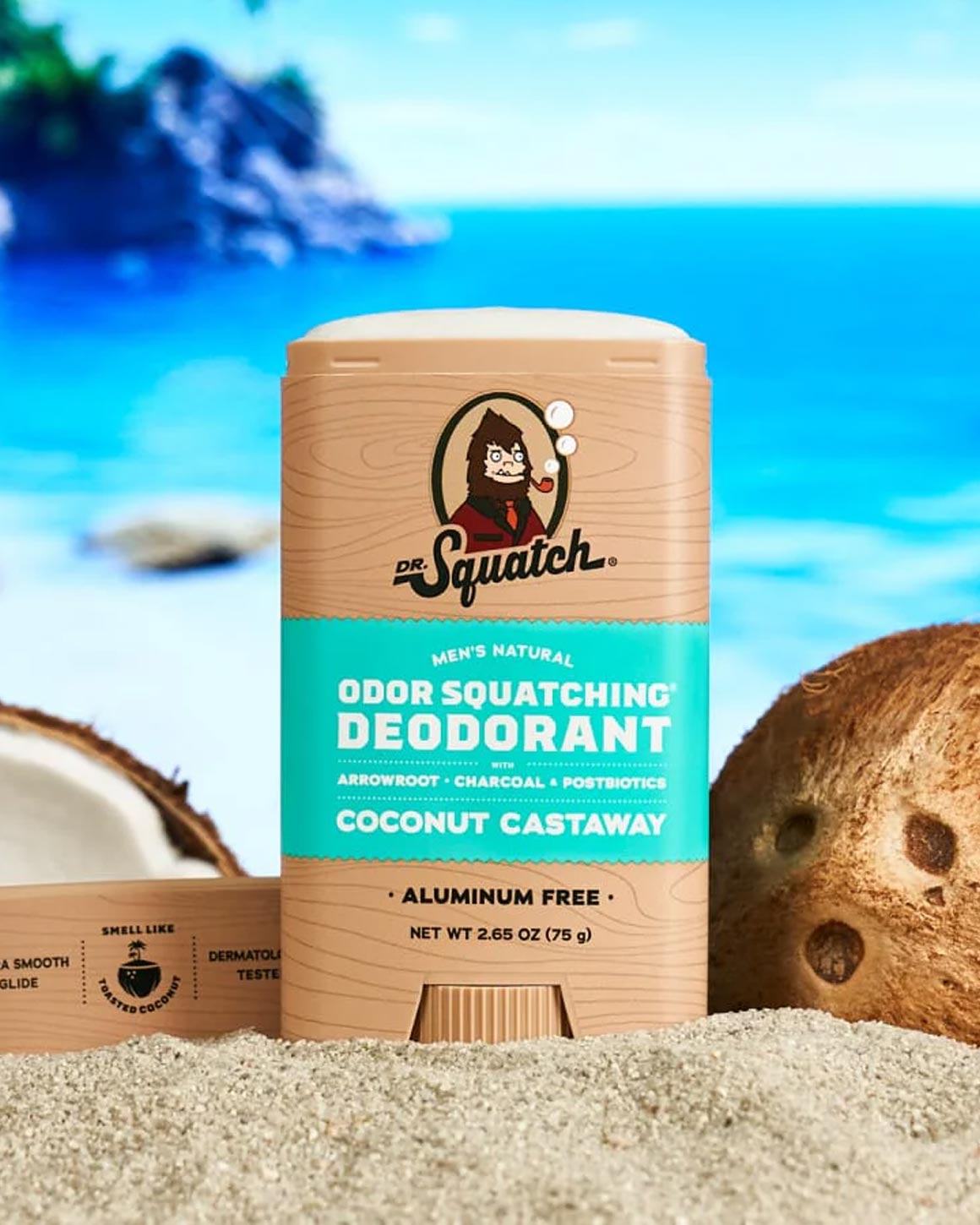 Dr. Squatch - Desodorante Natural Coco Castaway