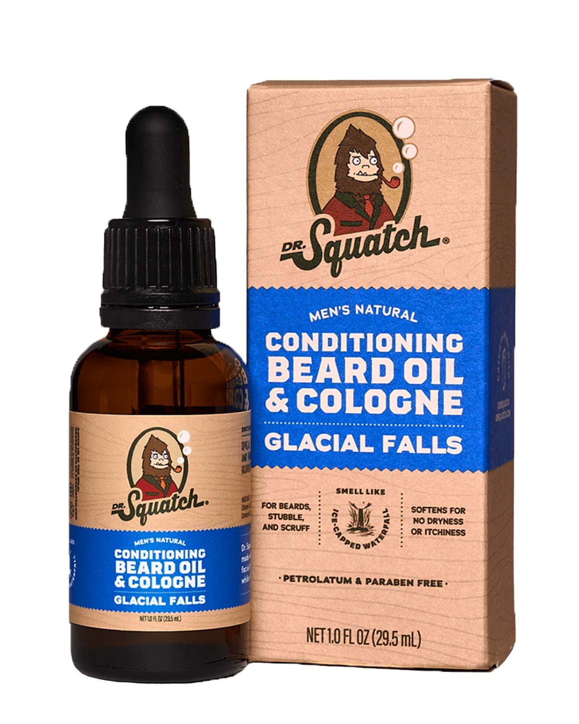 Dr. Squatch - Conditioning Beard Oil & Cologne Glacial Falls Scent