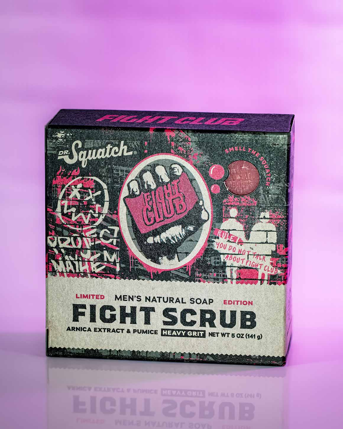 Dr. Squatch - Barra de jabón exfoliante Fight de edición limitada