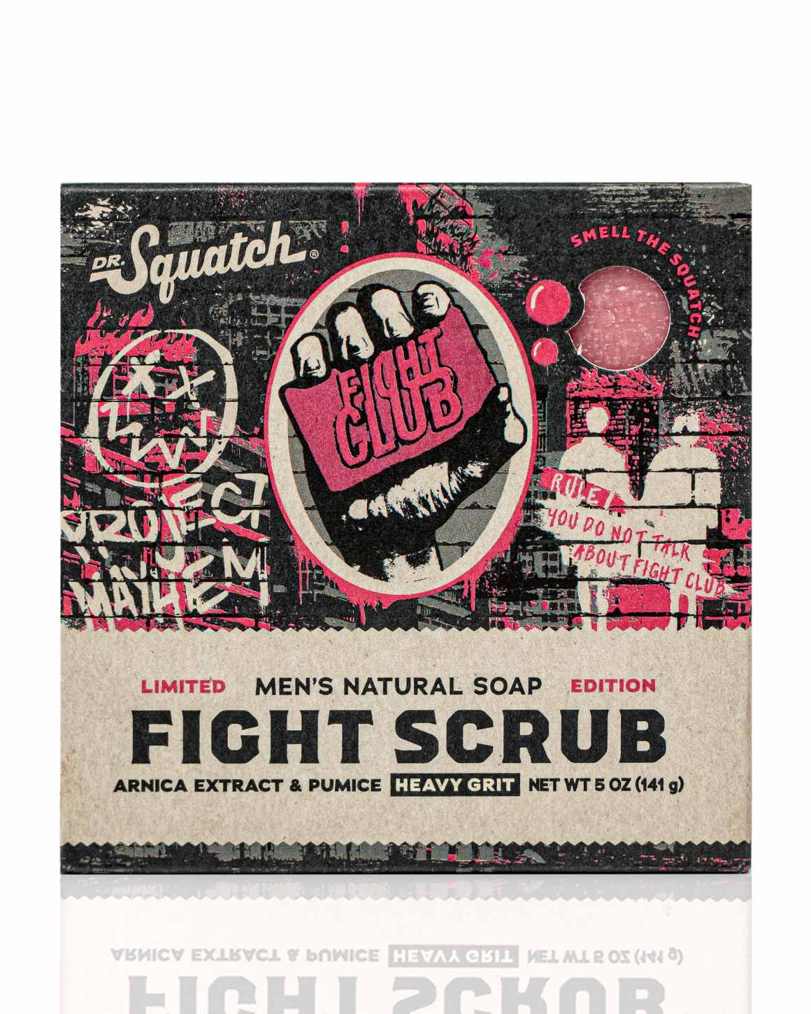 Dr. Squatch - Barra de jabón exfoliante Fight de edición limitada