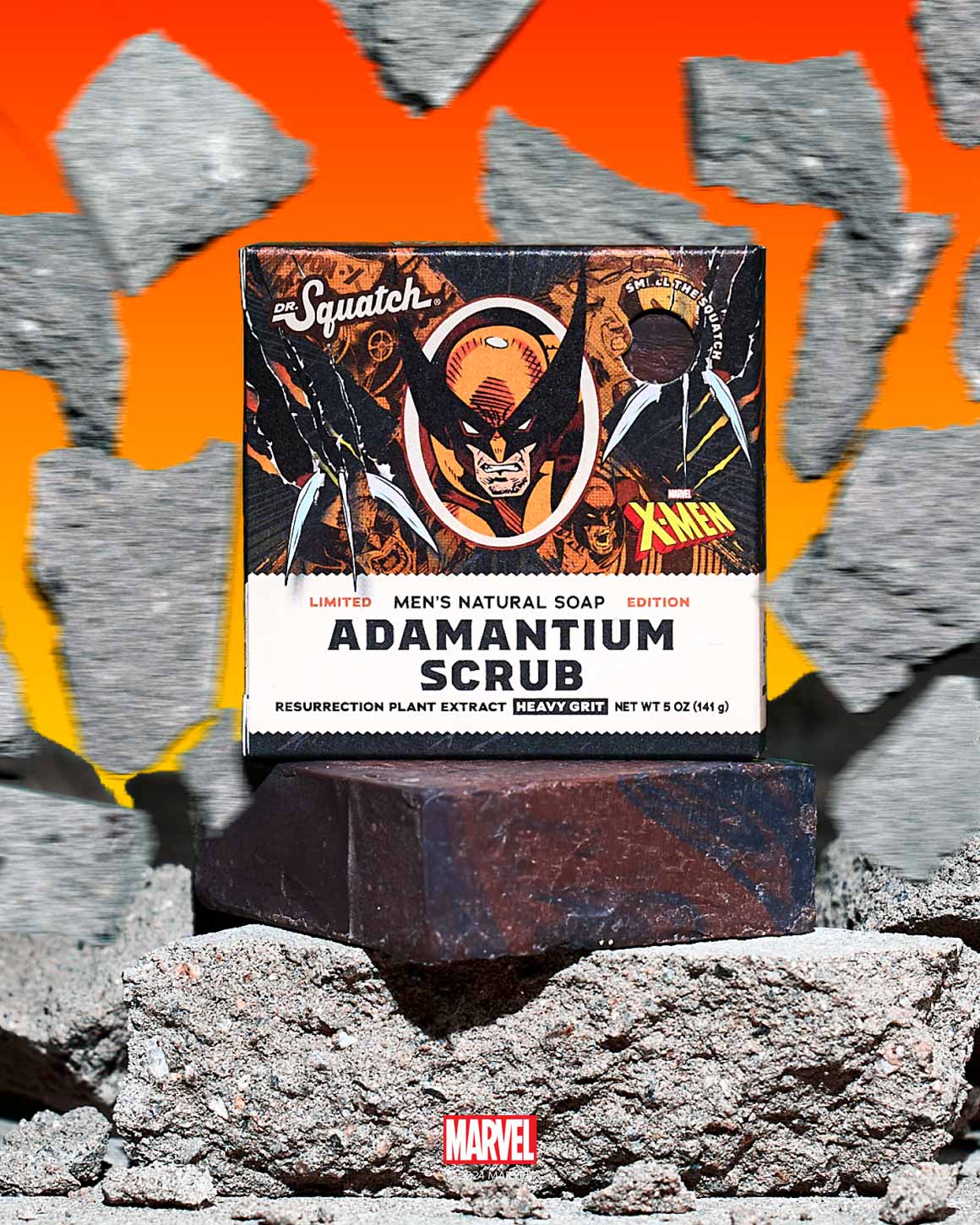 Dr. Squatch - Limited Edition Adamantium Scrub Soap Bar