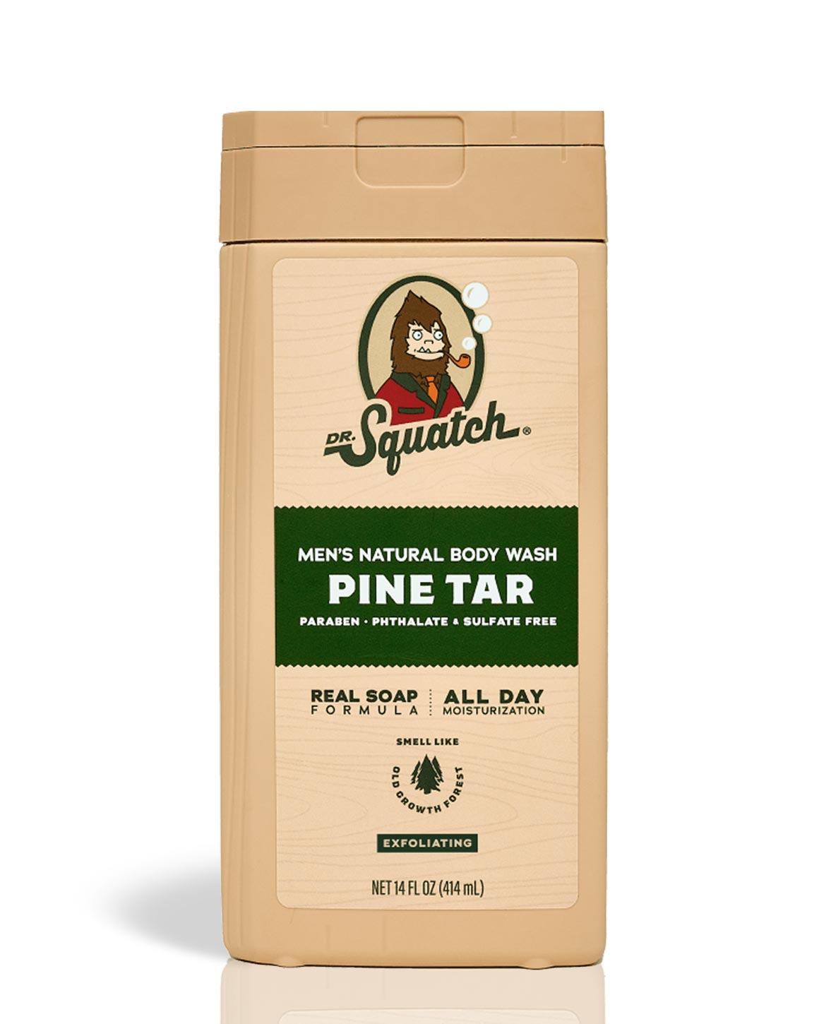 Dr. Squatch - Pine Tar Exfoliating Body Wash 14 oz