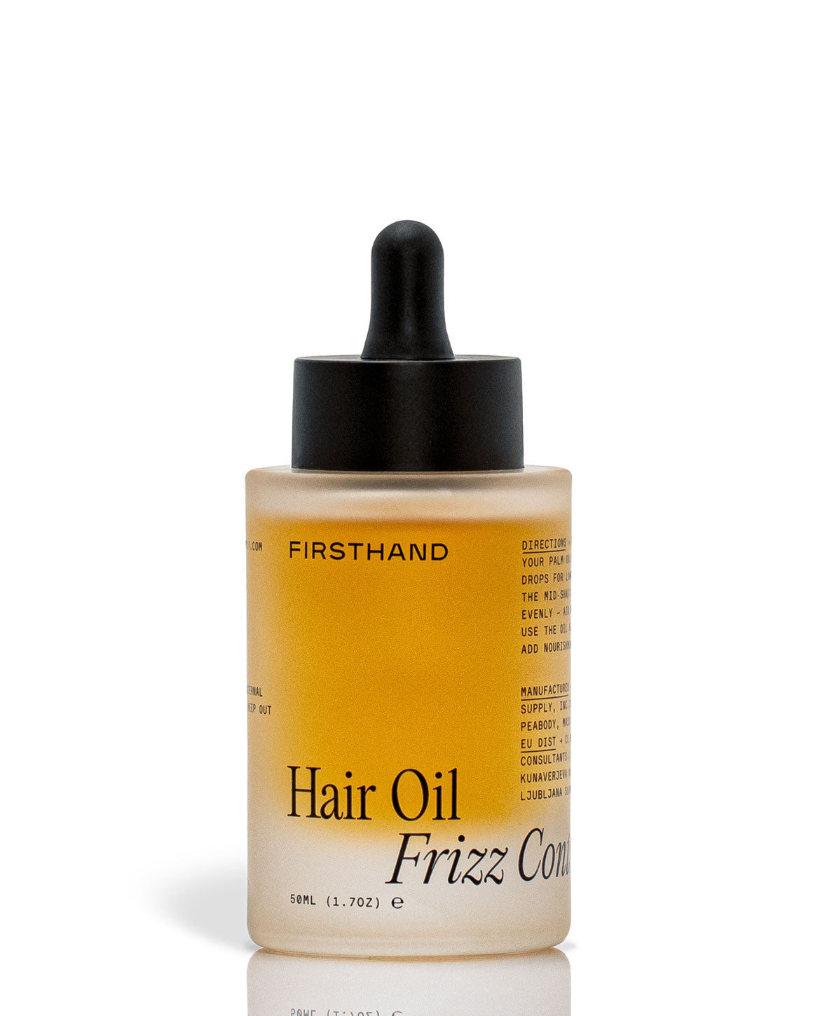 First Hand Supply - Hair Oil Frizz Control and Shine