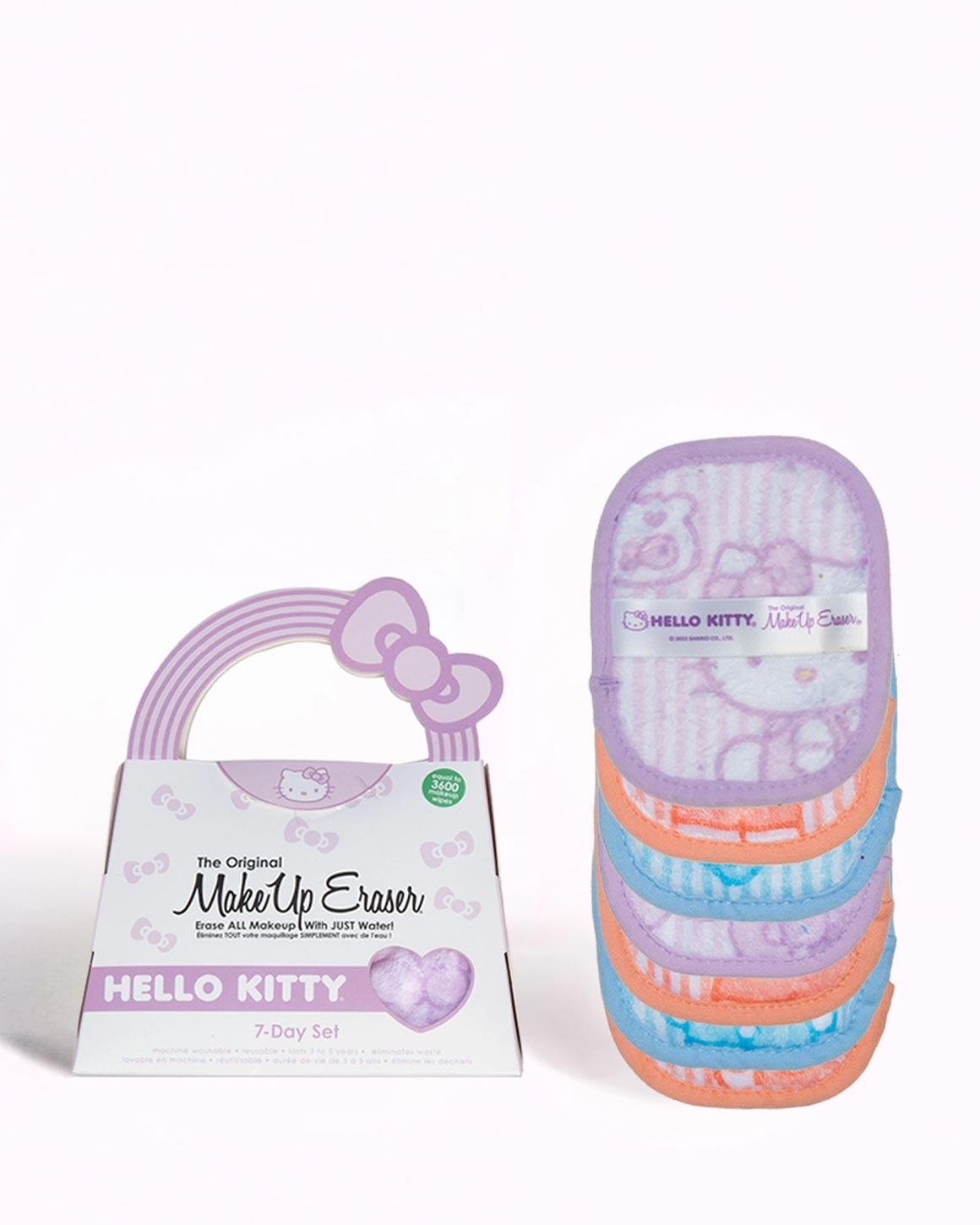 Borrador de maquillaje - Set de 7 días de Hello Kitty y sus amigos 