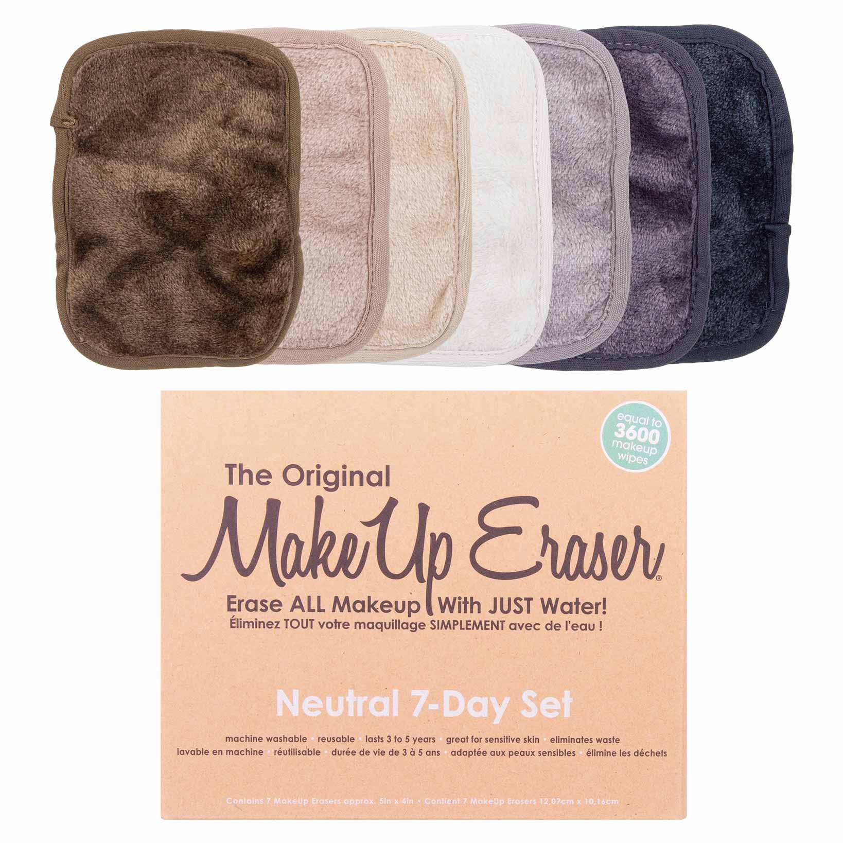 MakeUp Eraser - Neutral 7-Day Set