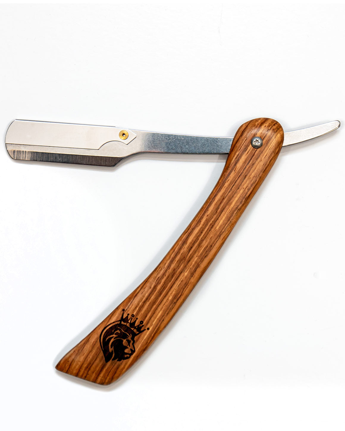 The Kings of Styling - Wood Handle Straight Edge Razor