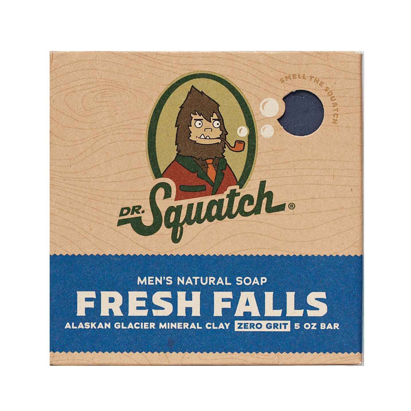 Dr. Squatch, Grooming, Dr Squatch Mens Natural Bar Soap Fresh Falls 5 Oz