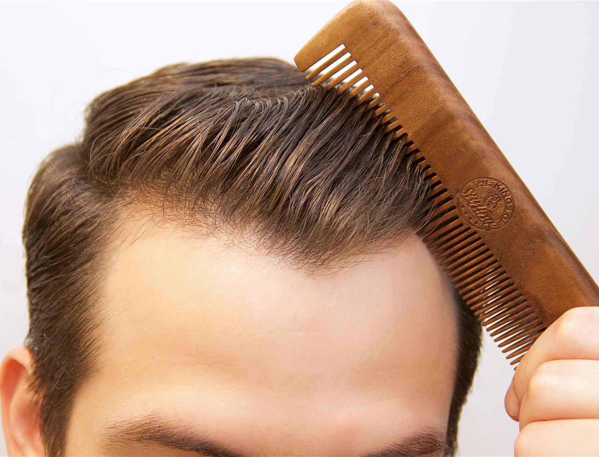 The Kings of Styling - Green Wooden Sandalwood Comb