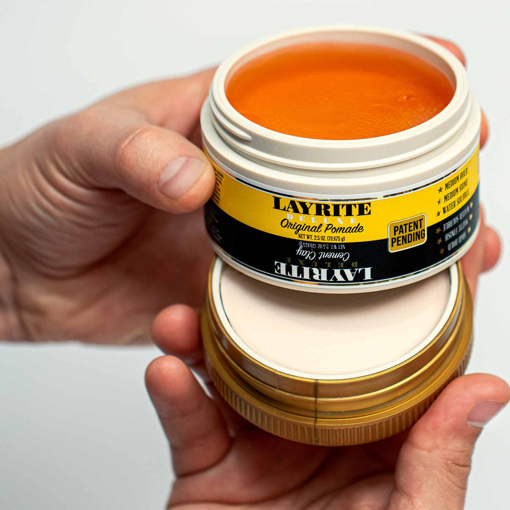 https://www.thekingsofstyling.com/cdn/shop/products/Layrite-Layrite-Dual-Chamber-Cement-Clay-_-Original-Pomade-for-The-Kings-of-Styling-1_1024x1024.jpg?v=1668664116