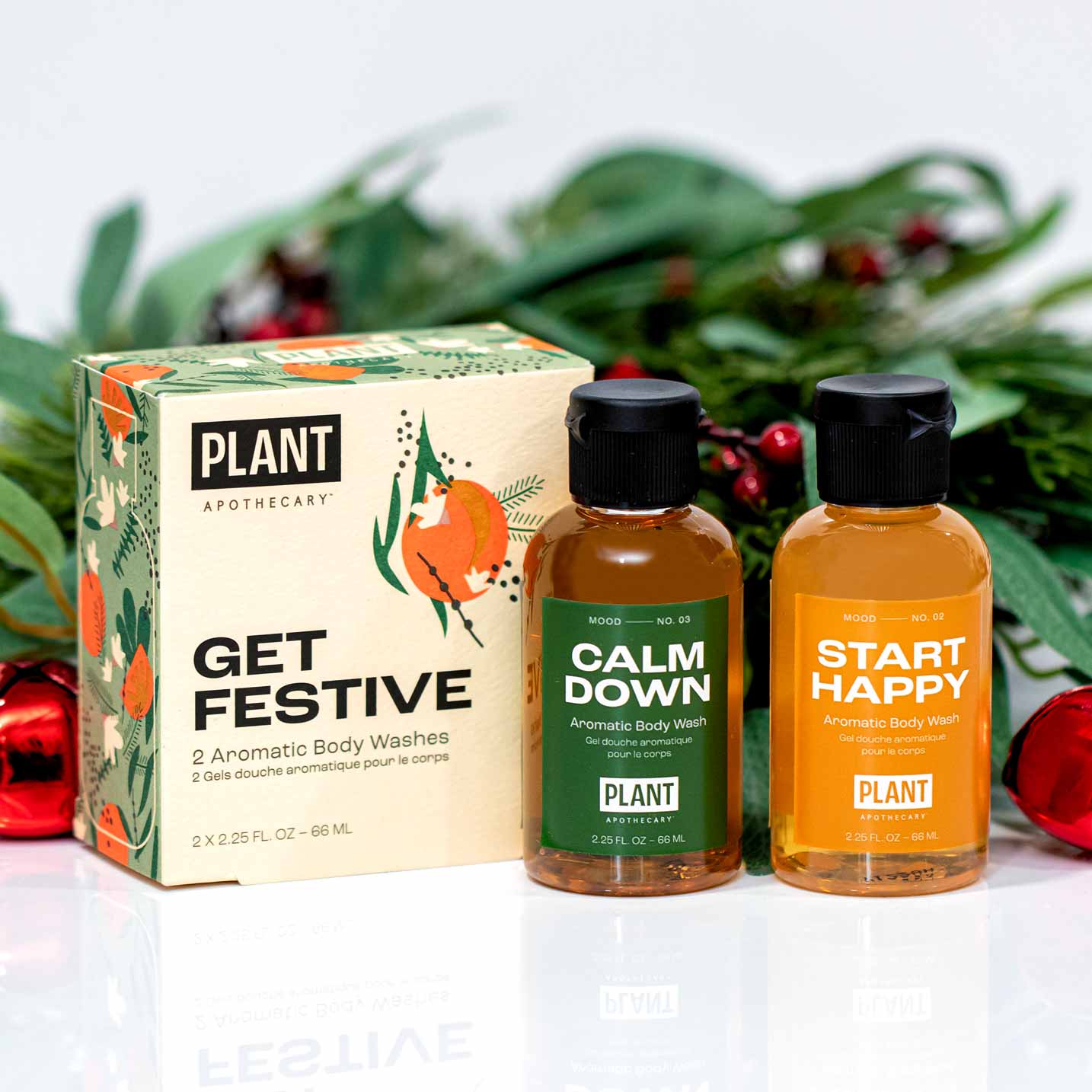 Plant Apothecary - Get Festive: Aromatic Body Washes Gift Set