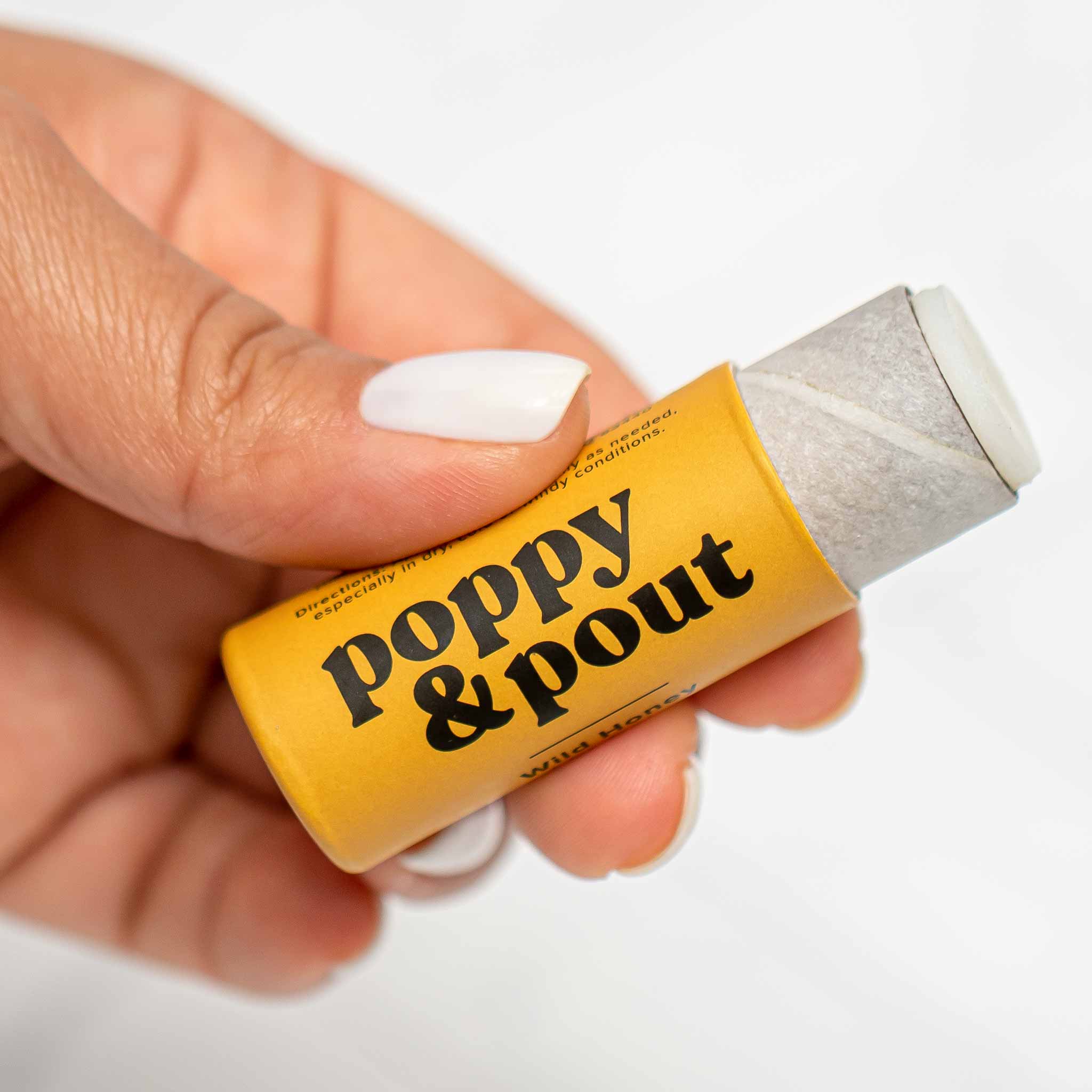 Poppy & Pout - Wild Honey Lip Balm